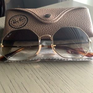 Ray Ban Octagon Sunglasses - Worn once